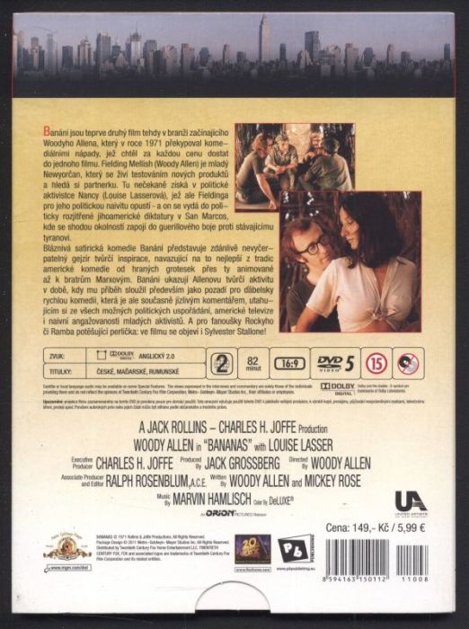Banáni /Bananas/ (DVD)