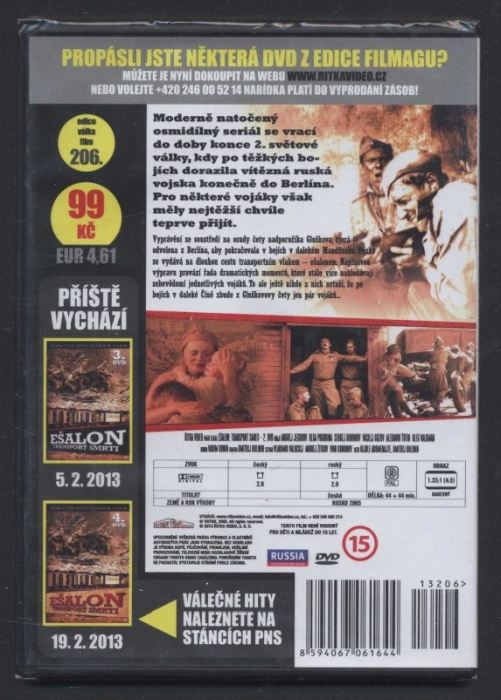 Ešalon / a #1069; a #1096; a #1077; a #1083; a #1086; a #1085;/ (4DVD) - nové