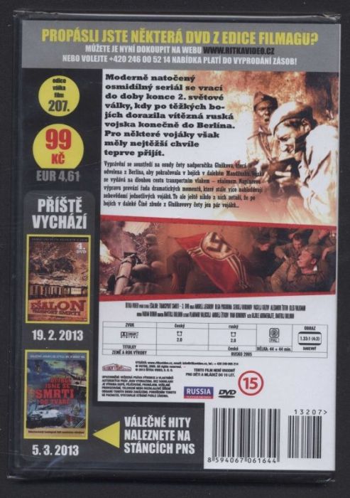 Ešalon / a #1069; a #1096; a #1077; a #1083; a #1086; a #1085;/ (4DVD) - nové