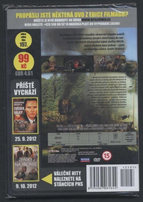 Atentát na Stalina /Prikazano uničtožit! Operacija 'Kitajskaja škatulka'/ (2DVD)