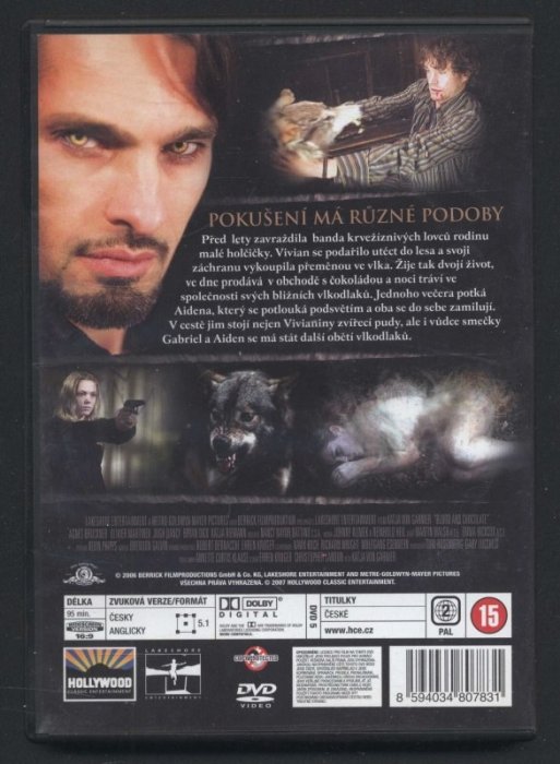 Krev jako čokoláda /Blood and Chocolate/ (DVD)