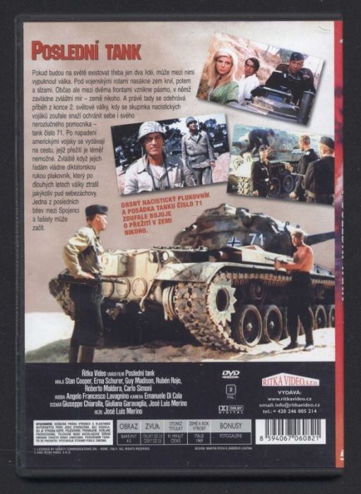 Poslední tank /Battle of the Last Panzer/ (DVD)