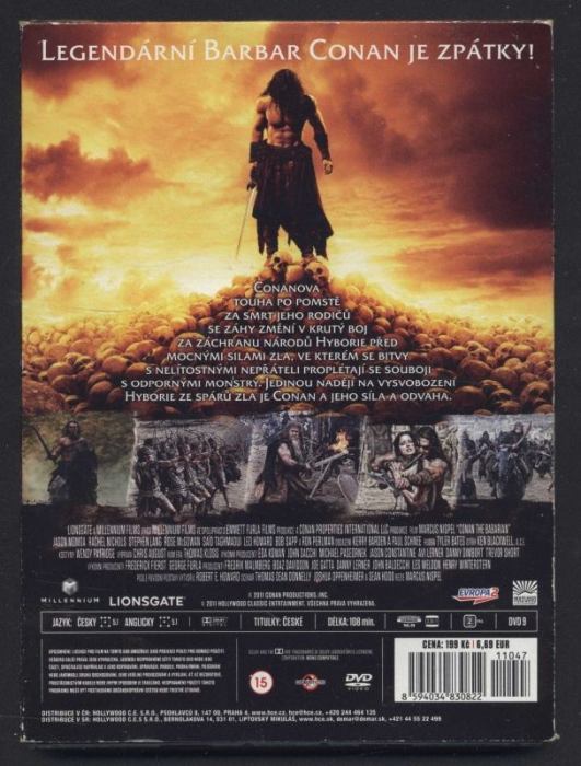 Barbar Conan /Conan the Barbarian/ (DVD)