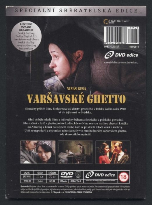 Varšavské ghetto /Nina's Journey/ (DVD)