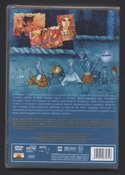 Pohádka o Honzíkovi a Mařence (DVD)