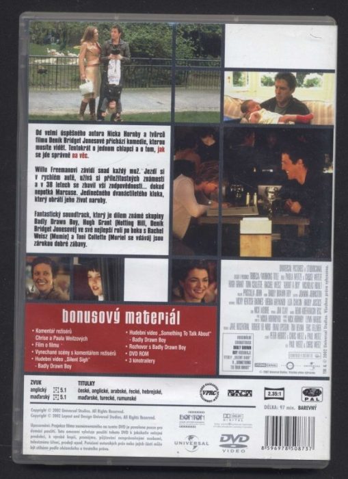 Jak na věc /About a Boy/ (DVD)