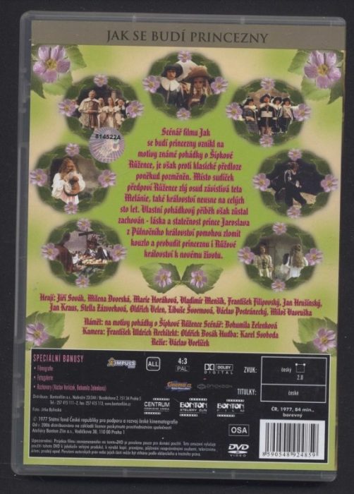 Jak se budí princezny (DVD)