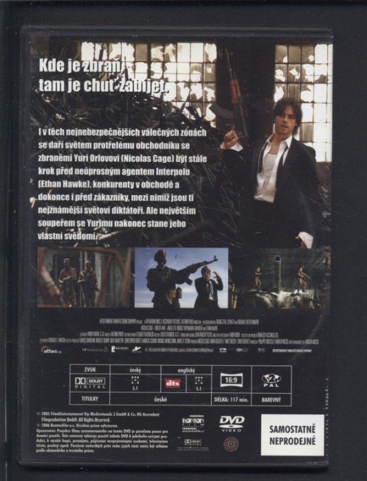 Obchodník se smrtí /Lord of War/ (DVD)