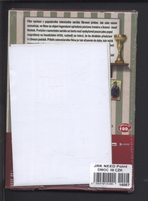 Okresní přebor. Poslední zápas Pepika Hnátka (DVD)