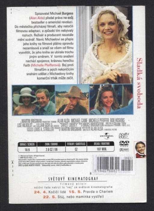 Sladká svoboda /Sweet Liberty/ (DVD)
