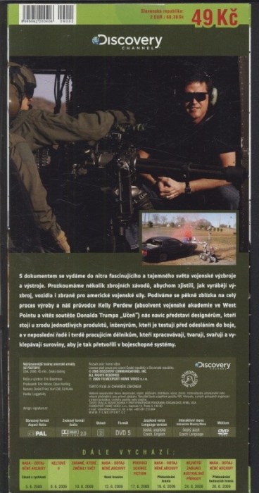 Nejvýznamnější továrny americké armády (DVD)