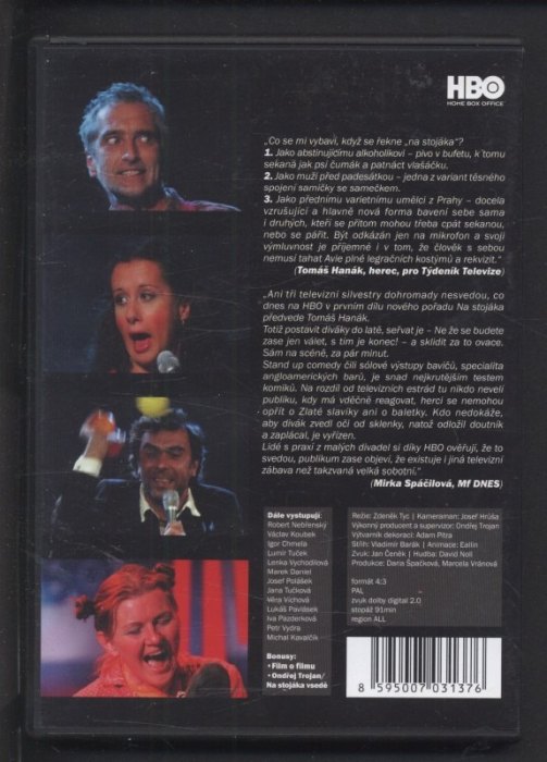 Na stojáka Volume 1 - Hanák / Kočičková / Matonoha / Pazderková a další (DVD)