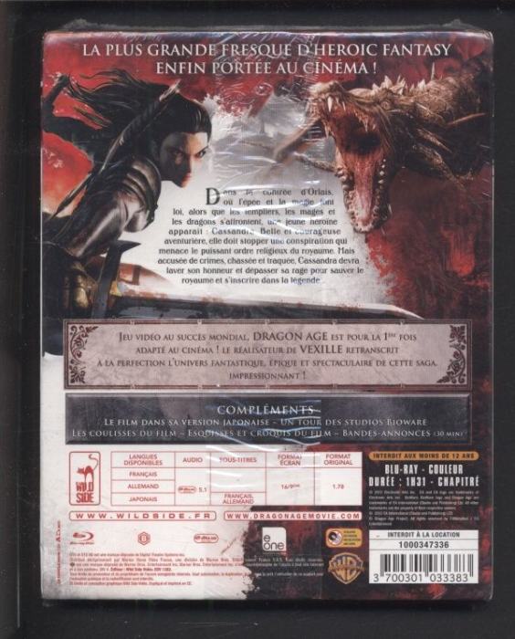 Dragon Age: Dawn of the Seeker (Blu-ray)