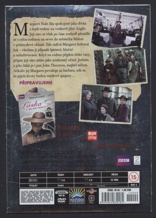 Láska v bílém pekle /Sever a jih (4DVD)