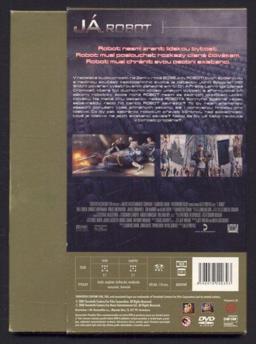 Já, robot /I, Robot/ (DVD)