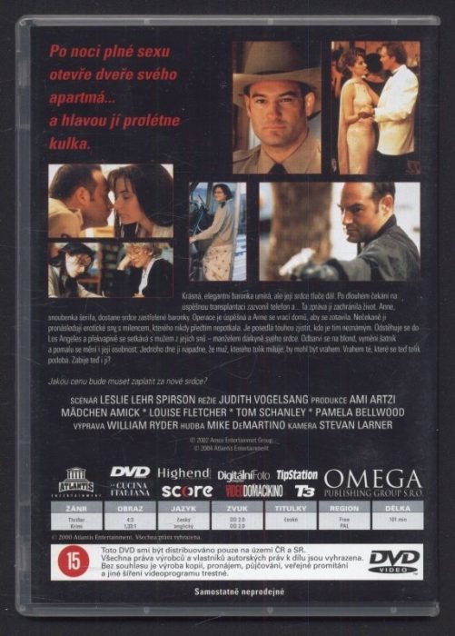 Zavražděna, ale... její srdce žije dál /Heartless/ (DVD)