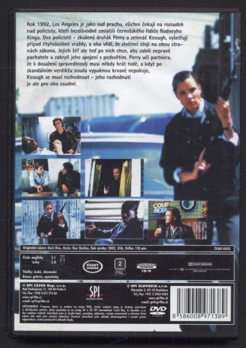 Temný stín nad L.A. /Dark Blue/ (DVD)