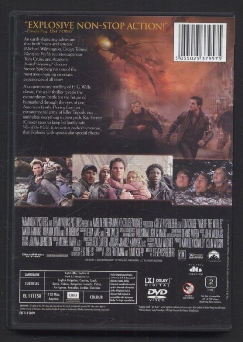 Válka světů /War of the Worlds/ (DVD)