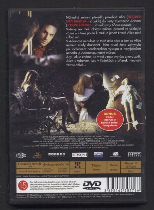 Zabij mě něžně /Killing Me Softly/ (DVD)