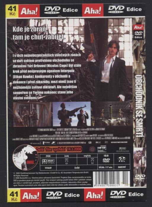 Obchodník se smrtí (DVD)