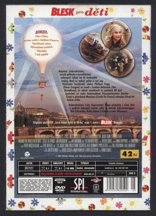 Cesta kolem světa za 80 dní (DVD)