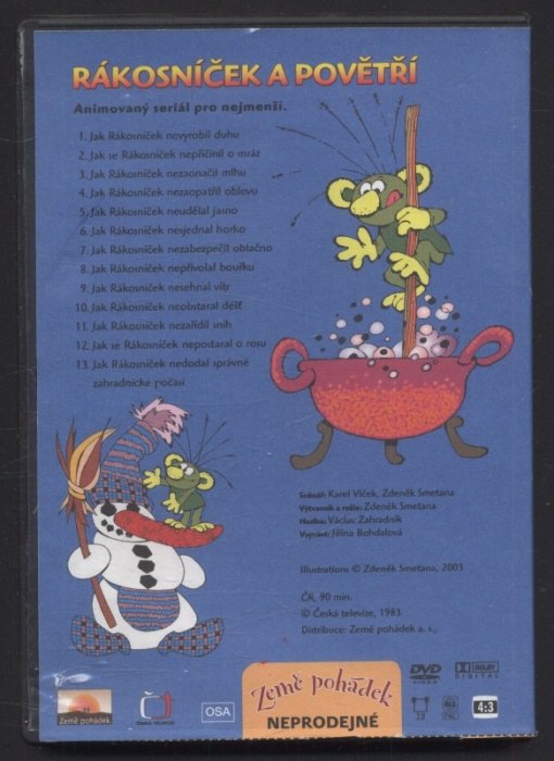 Rákosníček a povětří (DVD)