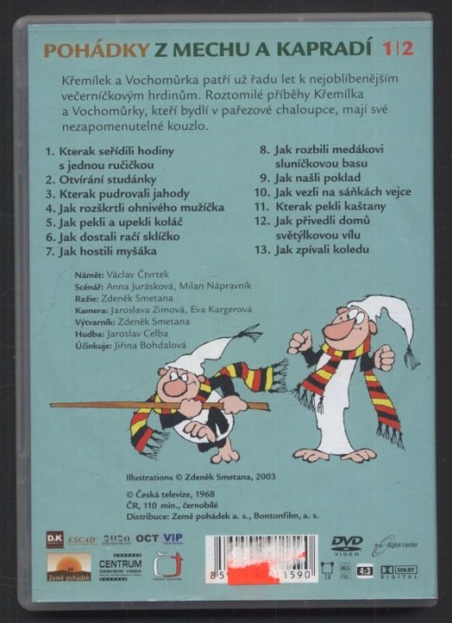 Pohádky z mechu a kapradí (DVD)
