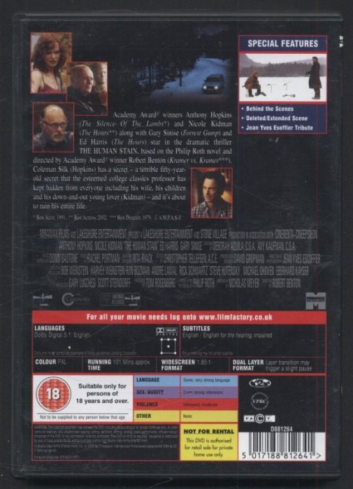 The Human Stain (DVD)