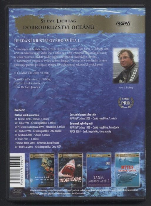 Dobrodružství oceánů: Hledání křišťálového světa I. (DVD)