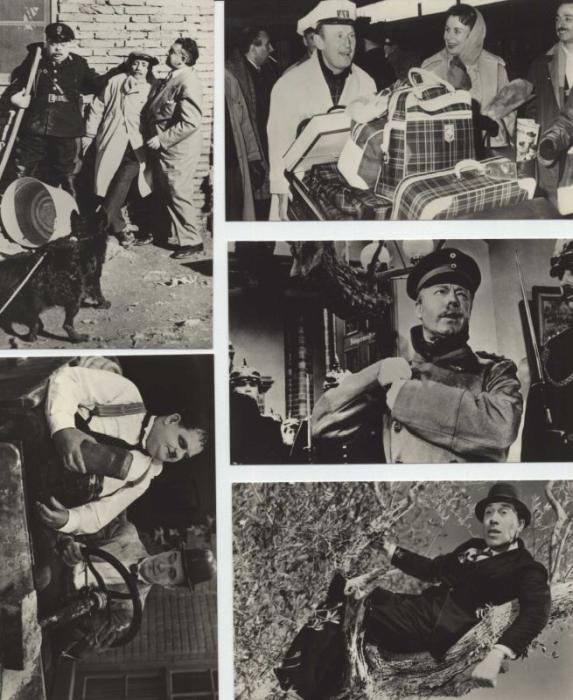 Film ve fotografii 17, Filmoví komici I (soubor 10 černobílých fotografií)