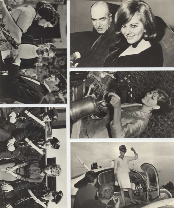 Film ve fotografii 21, Claudia Cardinalová (soubor 10 černobílých fotografií)