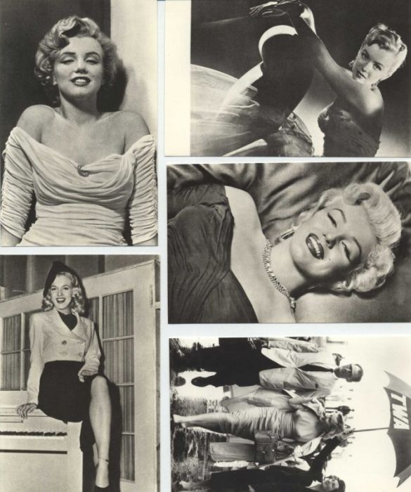Film ve fotografii 35, Marilyn Monroeová (soubor 10 černobílých fotografií)