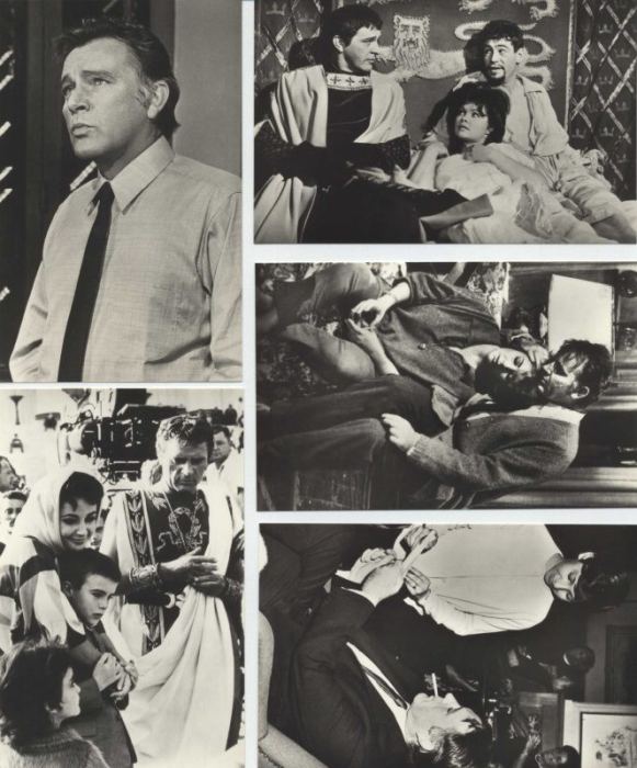 Film ve fotografii 45, Richard Burton (soubor 10 černobílých fotografií)
