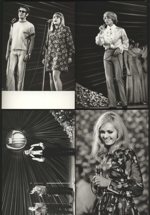 Bratislavská lyra 1969 (soubor 12 černobílých fotografií)