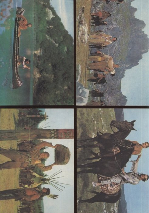 Vinnetou (soubor 30 pohlednic)