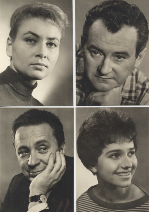 Filmoví herci, 03. soubor (soubor 12 černobílých fotografií)