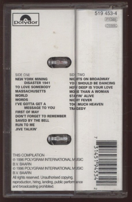 Bee Gees - The Very Best Of The Bee Gees (MC)