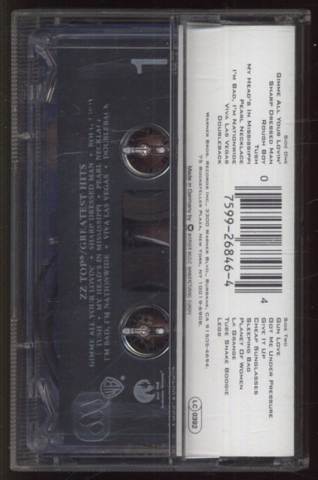 ZZ Top - Greatest Hits (MC)