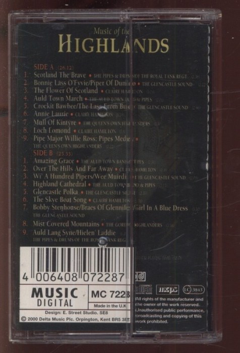 Various Artists - Music of the Highlands (MC)