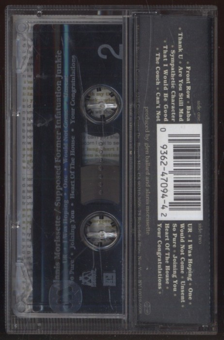 Alanis Morissette - Supposed Former Infatuation Junkie (MC)