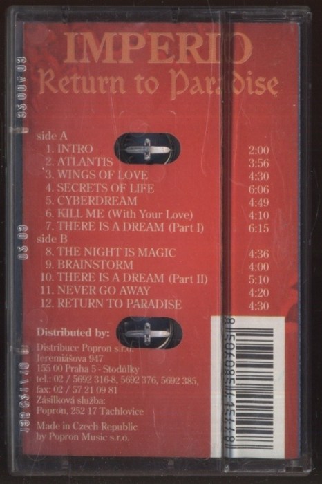 Imperio - Return To Paradise (MC)