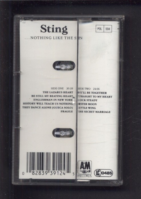 Sting - ...Nothing Like The Sun (MC)