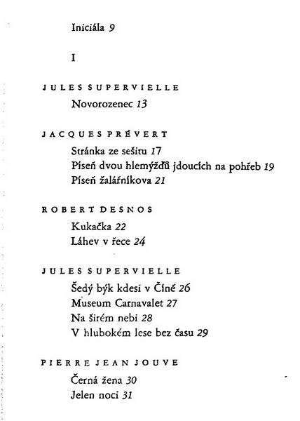 Hrubín, František - Láhev v řece (Z moderní francouzské poezie)