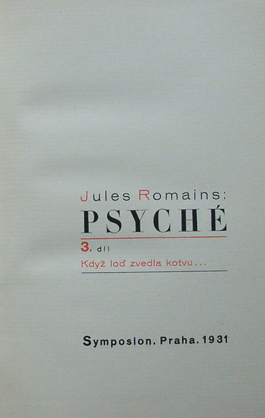 Romains, Jules - Psyché 1-3 (3 sv.)