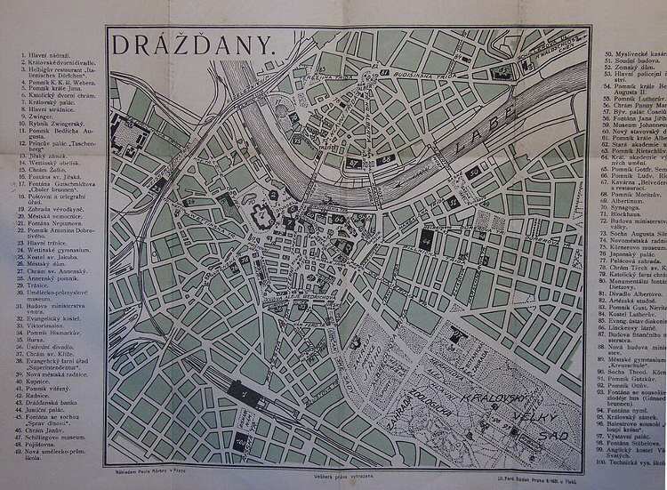 Tomek, V. V. - Drážďany (průvodce)