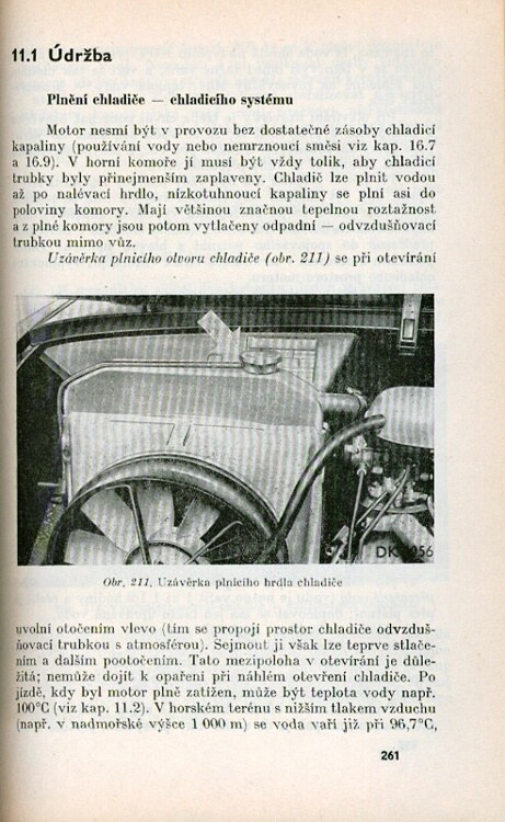 Baťa, Vincenc - Údržba a opravy vozů Škoda 100, 100L, 110L, 110LS, 110R,