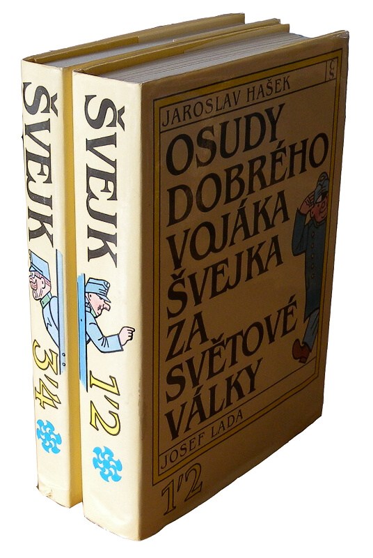 Hašek, Jaroslav - Osudy dobrého vojáka Švejka za světové války 1-4 (dva svazky)