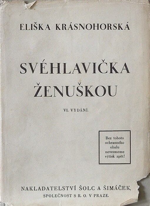 Krásnohorská, Eliška - Svéhlavička ženuškou (dívčí román)