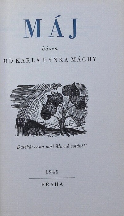 Mácha, Karel Hynek - Máj