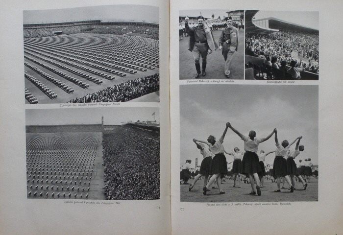 Památník 10. sletu všesokolského v Praze 1938